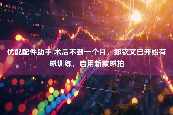 优配配件助手 术后不到一个月，郑钦文已开始有球训练，启用新款球拍