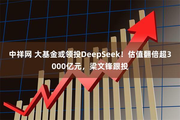 中祥网 大基金或领投DeepSeek！估值翻倍超3000亿元，梁文锋跟投